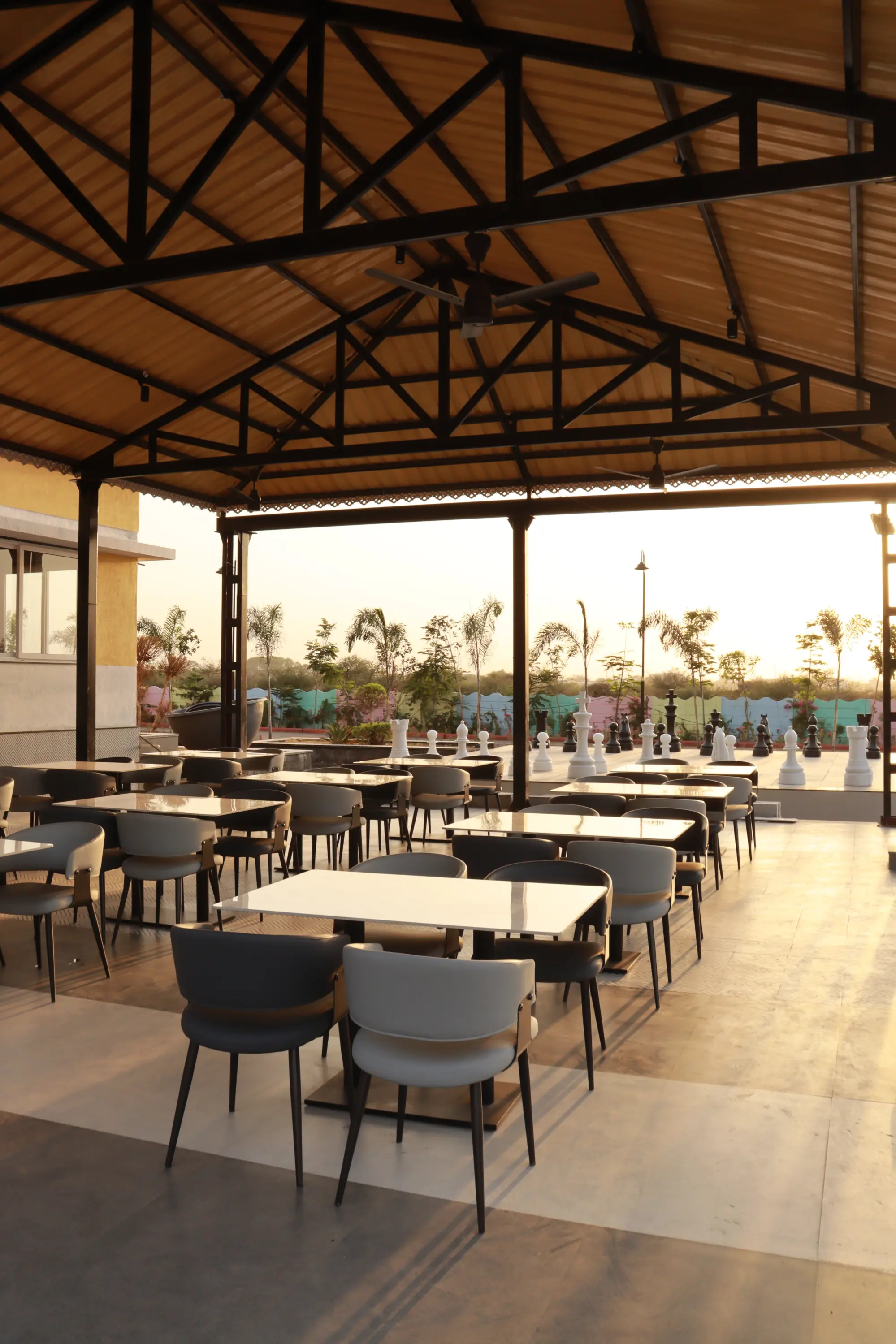 Bar and lounge area